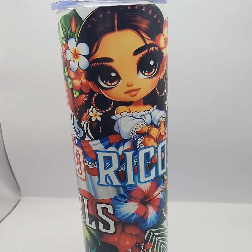 Tropical Puerto Rico Tumbler - Picture 9 of 14